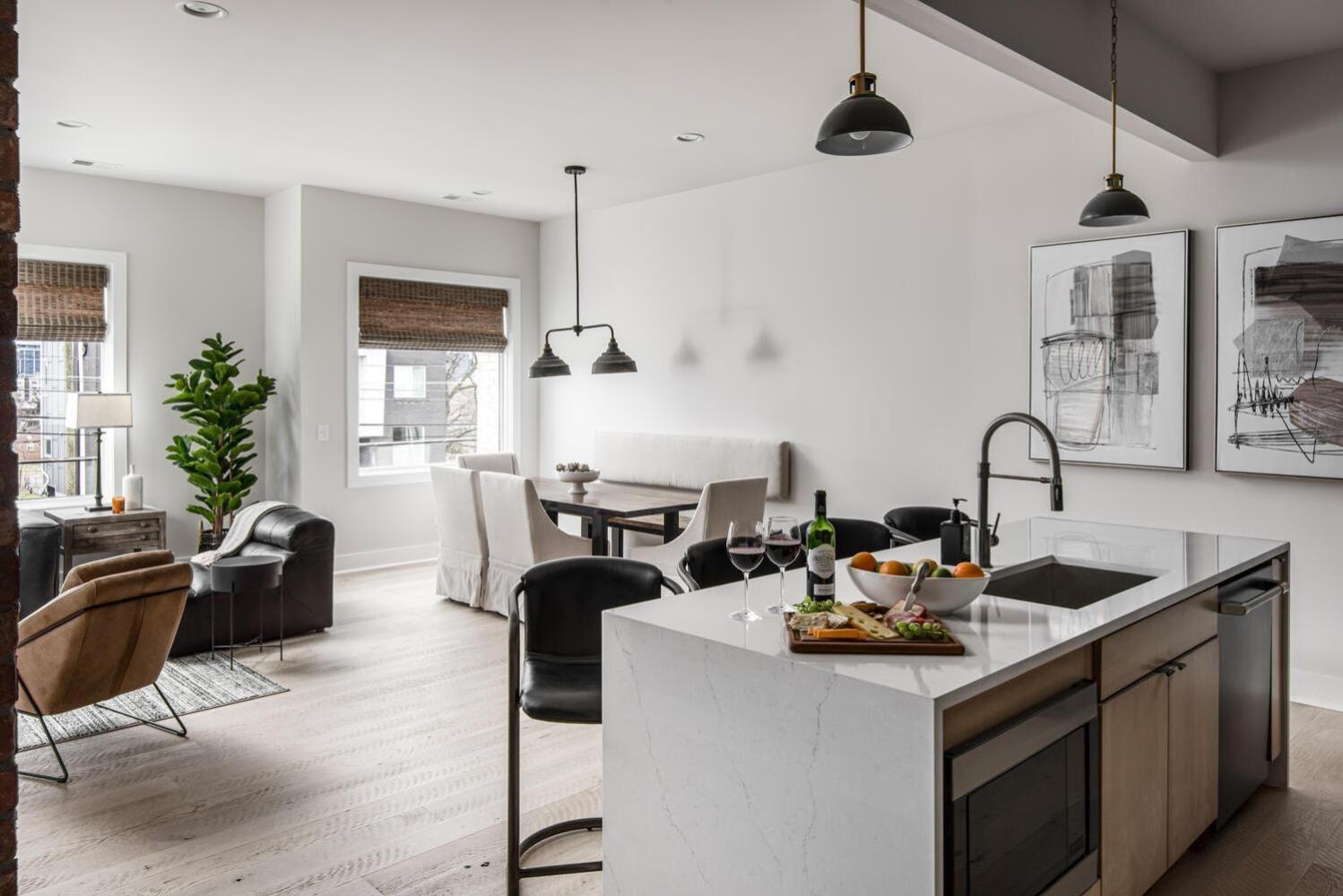 Edgehill Duo - 2 Townhomes - Mins Vanderbilt University Nashville Exteriör bild