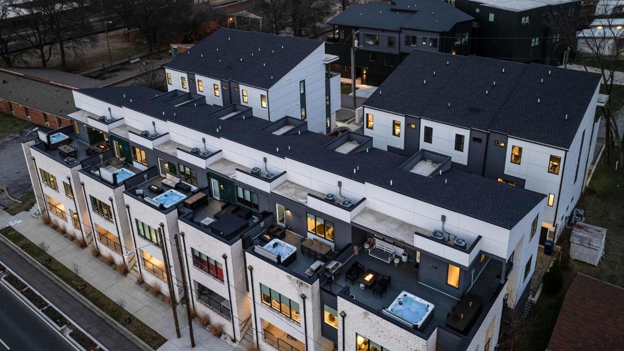 Edgehill Duo - 2 Townhomes - Mins Vanderbilt University Nashville Exteriör bild